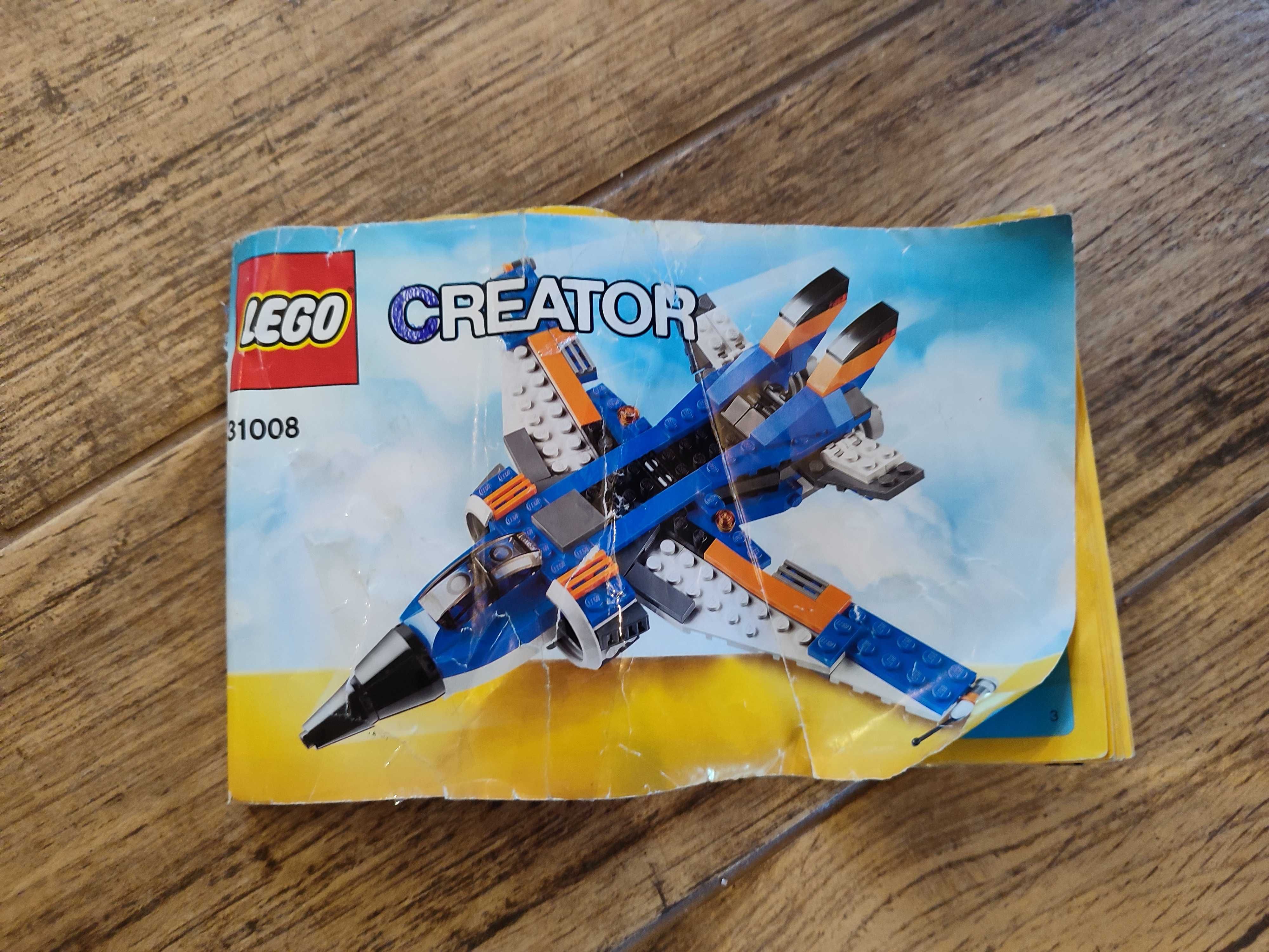 LEGO 31008 Creator 3w1 - Zdobywcy przestworzy