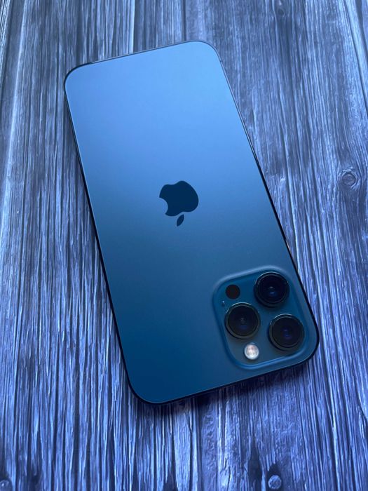  IPhone 12 Pro Max 256 GB Azul Desbloqueado Como Novo