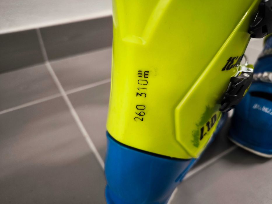 Narty junior Salomon Equipe 130 cm z butami Dalbello Team 260 mm