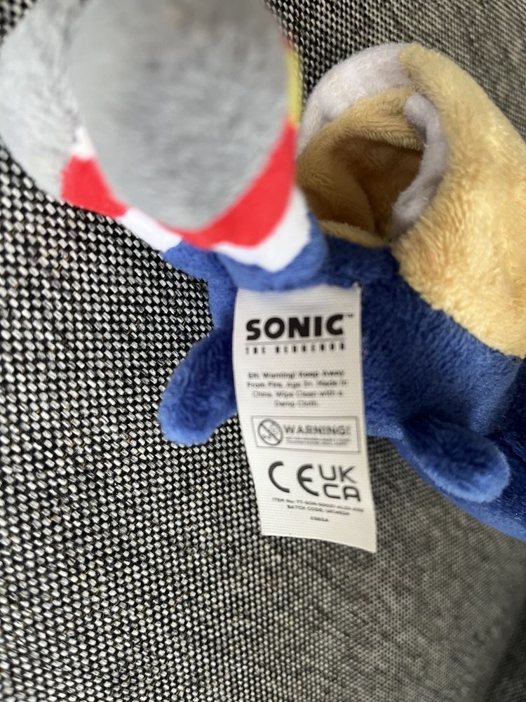 Игрушка браслет соник sonic мягкая