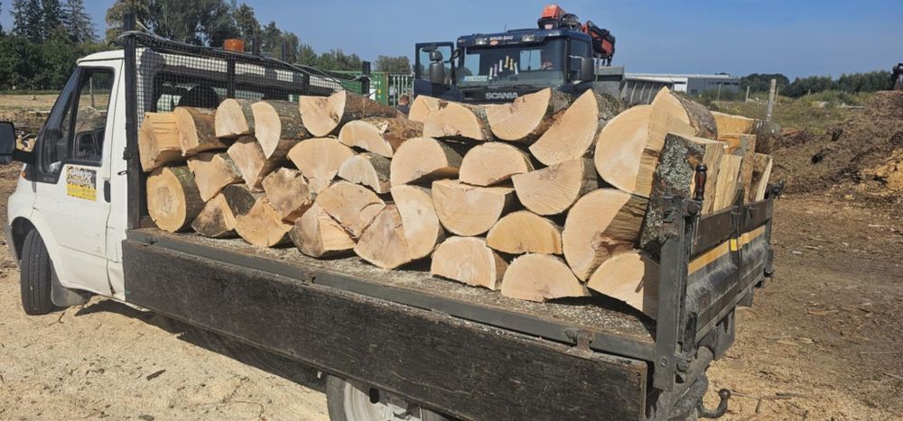 Drewno kominkowe I opalowe dąb,  buk,  sosna , świerk , klon gałęziów