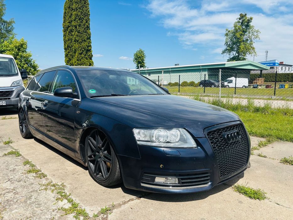 Audi A6 C6 S6 Kompletny przód błotnik maska lampy xenon zderzak wzmocnienie 3.0 TDI