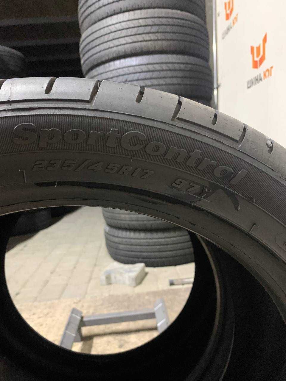 Шини літні бу Fulda Sportcontrol 235/45 R17 97Y 2шт арт 125609