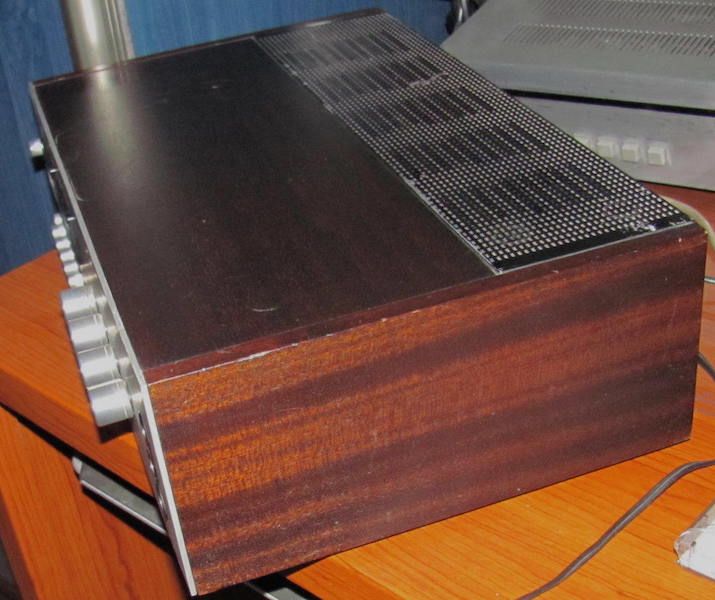 Wzmacniacz Wsh-110, tuner Faust, magnetofon Technics m5 kolumny,