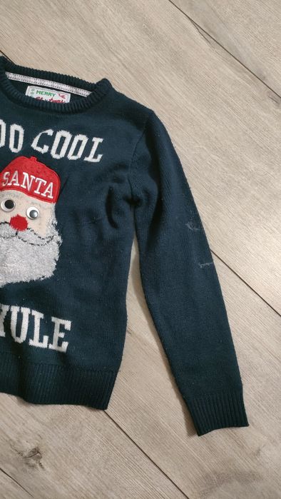 Sweterek Santa metry christmas święta top cool for yule
