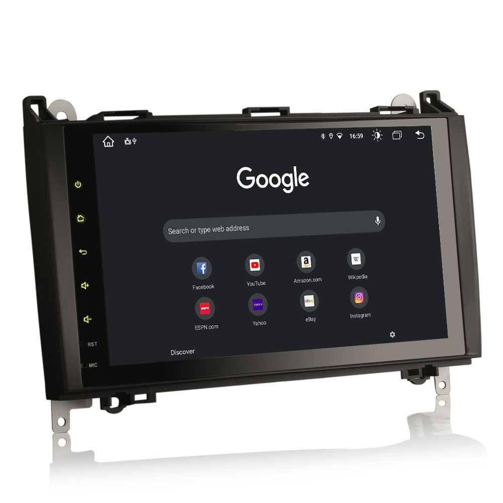 Radio FM WiFi GPS Android CarPlay Mercedes A B Viano Vito VW Crafter