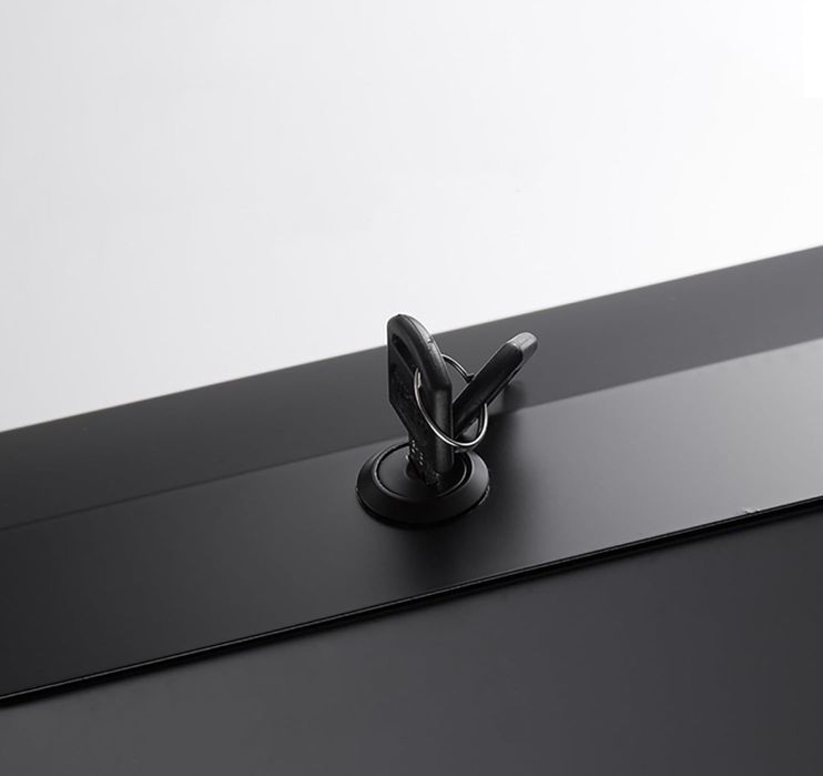 Pojemnik na recznik papierowy, czarny