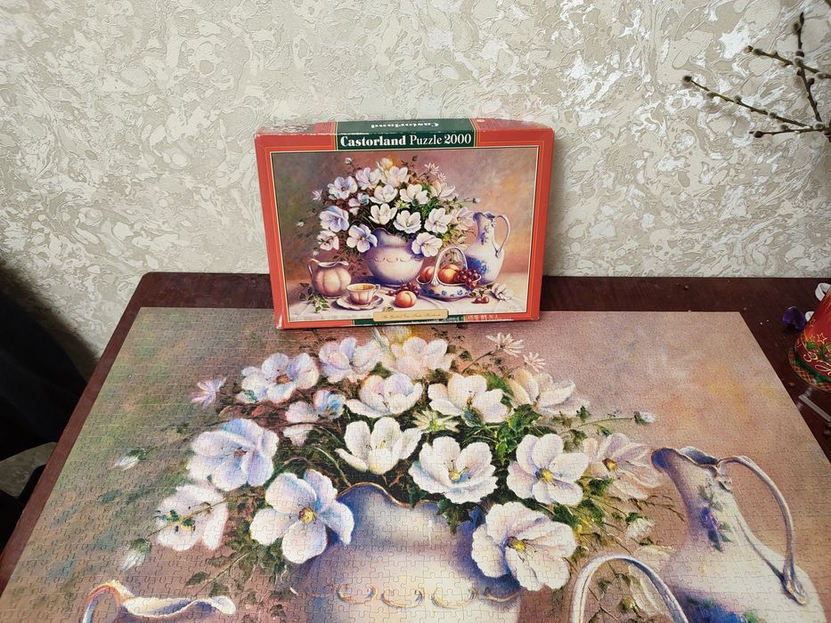 Пазли 1500 шт кіт, коні.