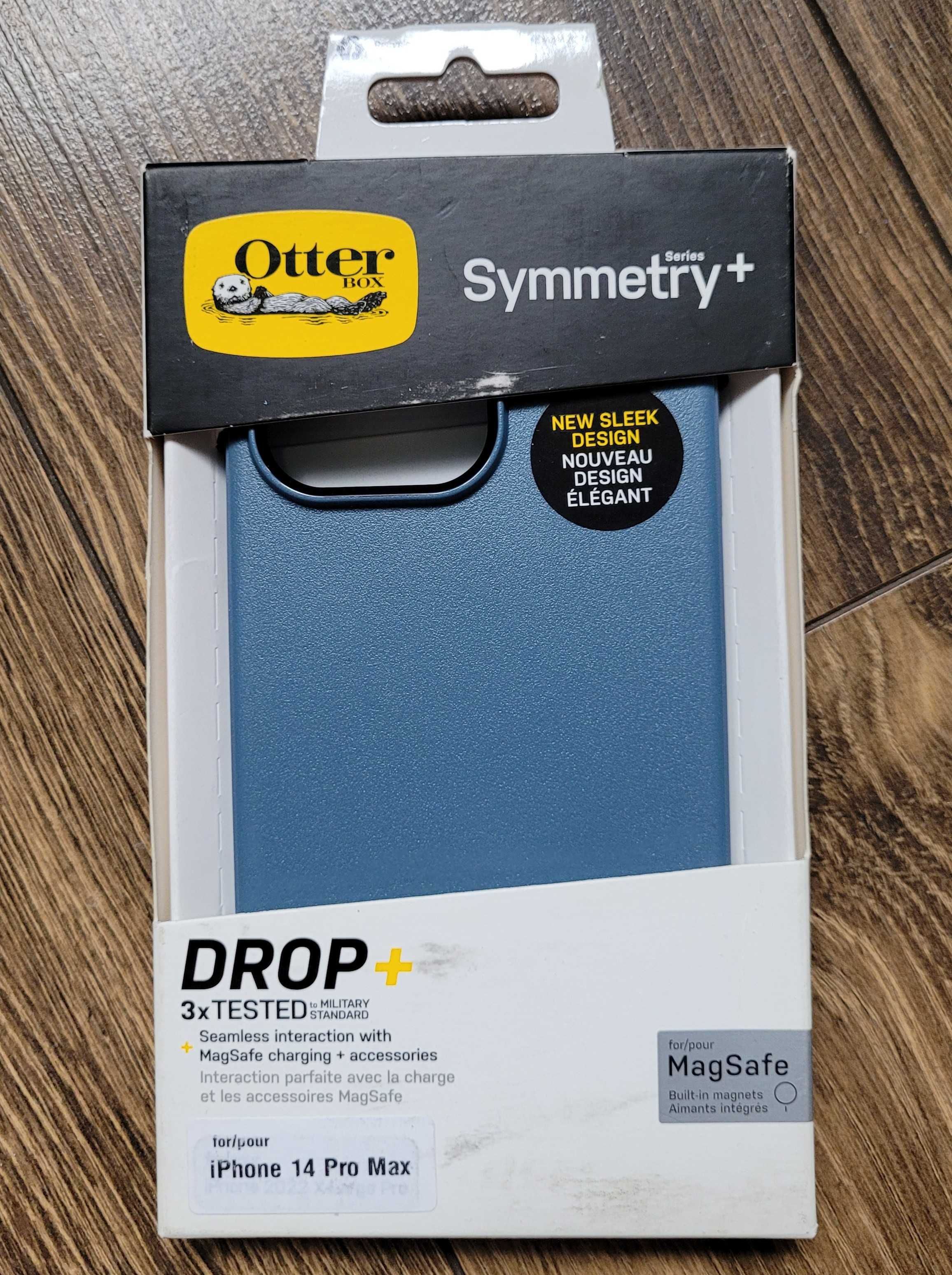Etui OtterBox Symmetry do iPhone 14 Pro Max MagSafe niebieskie NOWE