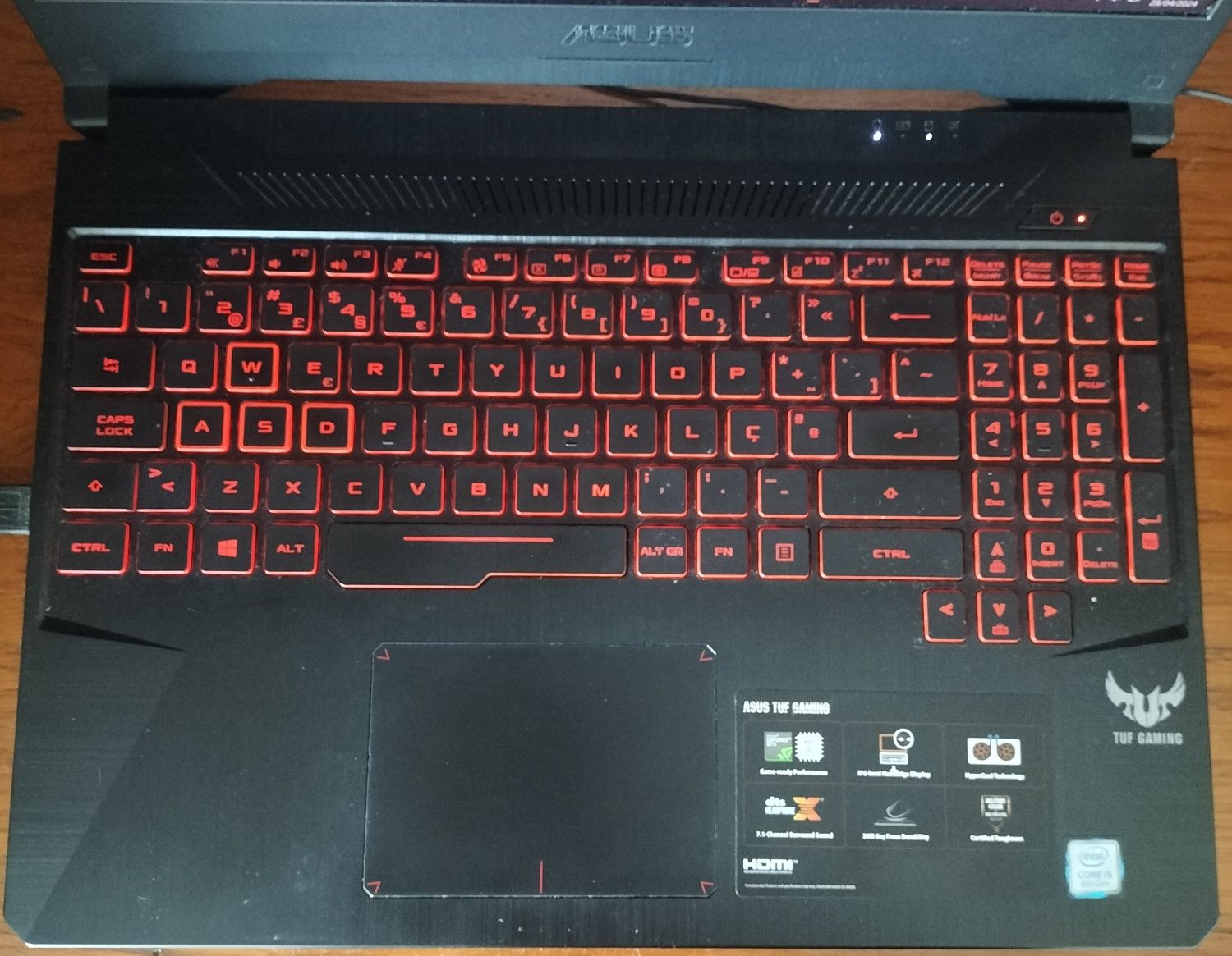 Portátil Asus tuf gaming Fx505gd