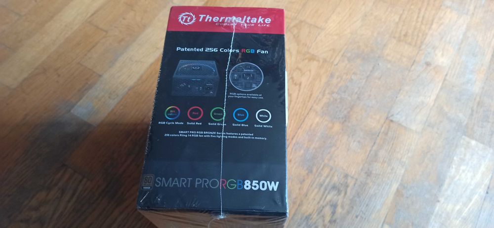 zasilacz komputerowy 850W SMART PRO RGB 80 PLUS BRONZE