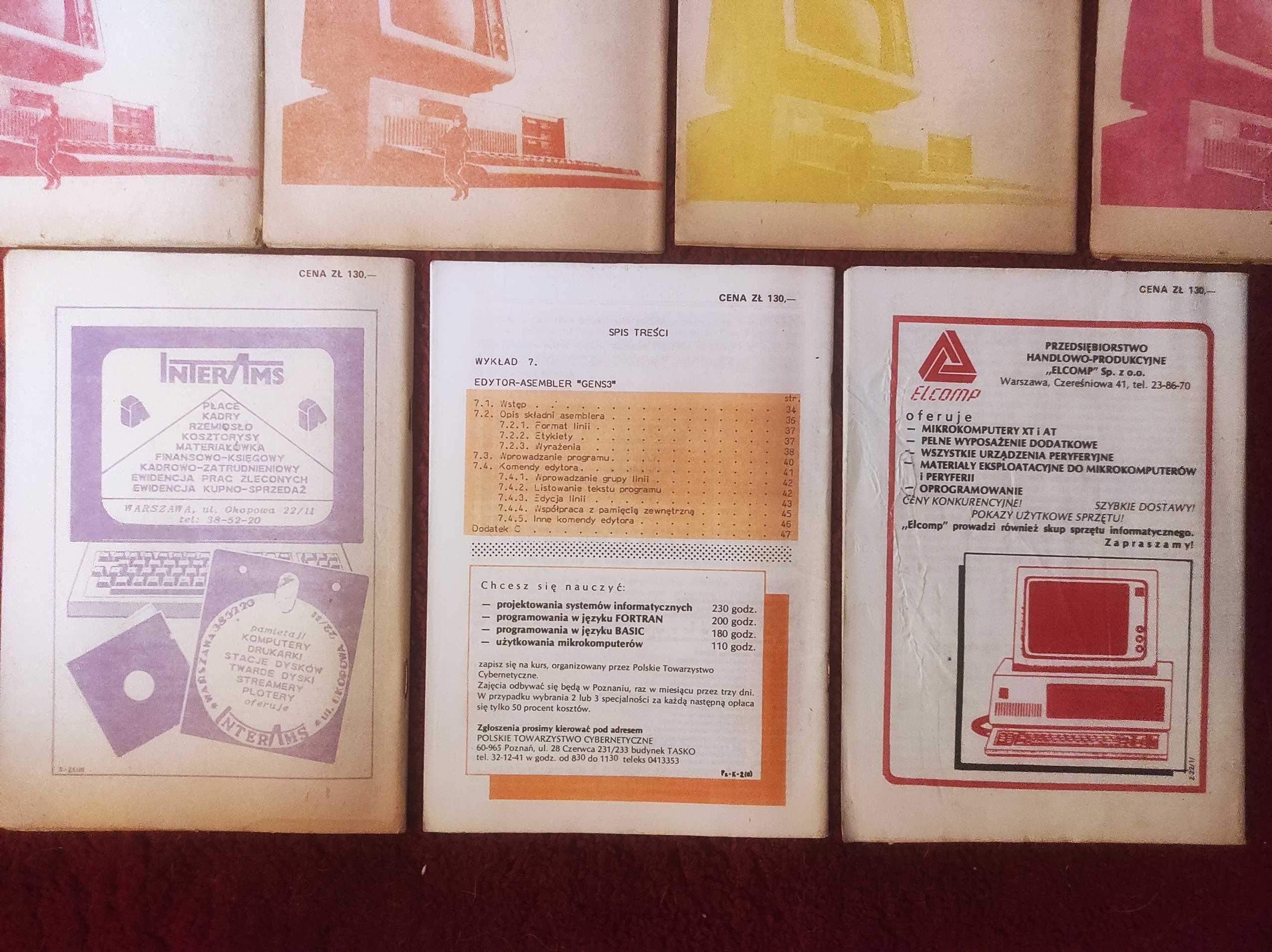 Wszystko o komputerze Spectrum Programowanie Basic Asembler 1986  1987