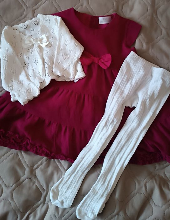 Сукня колготи білі болеро