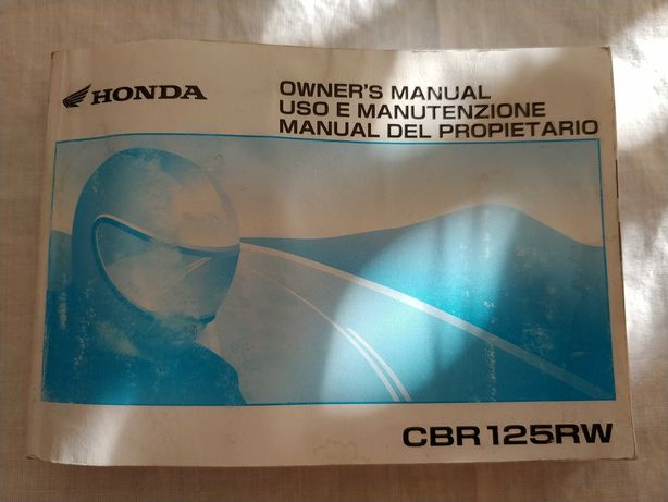 Honda CBR 125 R - Manual