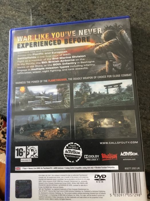 Call of Duty World At War - Final Fronts (PS2)