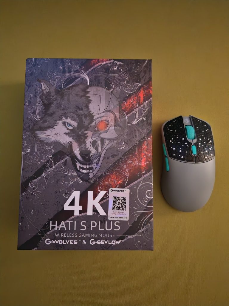 G-Wolves Hati-S Plus 4K (HTS Plus 4K) - Nova 'edição' com garantia 3a