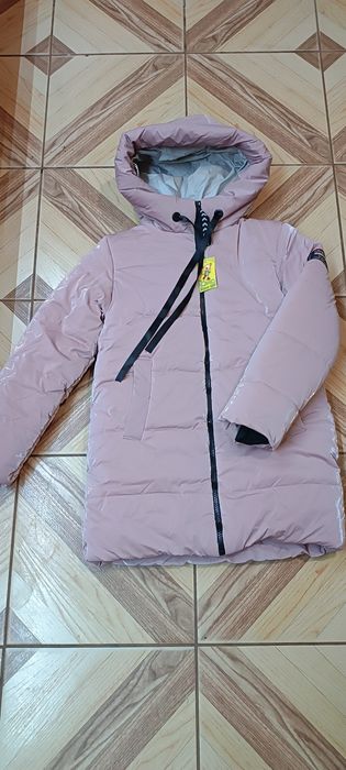 Зимовий пуховик,зимовий плащ,зимова куртка для дівчинки