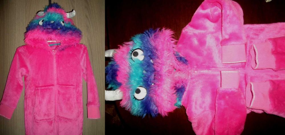 Пижама слип кигуруми флисовый Бетман Троль Жук на рост 98-104-110 см