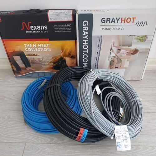 Электрический теплый пол Devi Fenix ​​Woks Extherm Hemstedt GrayHot