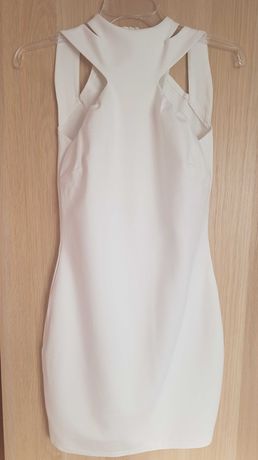biała sukienka ola voga 36 34 xs s