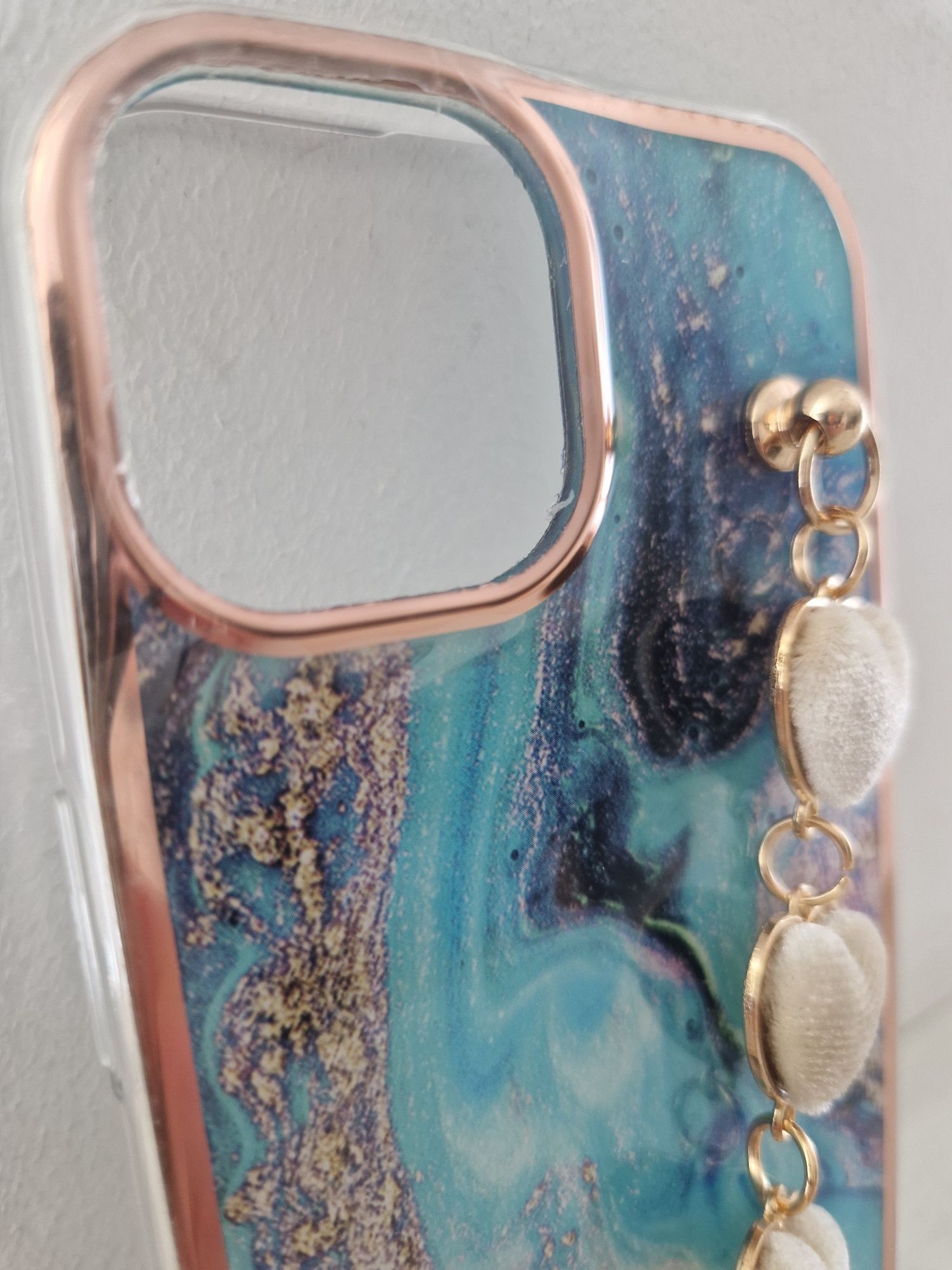 Trend Case do Iphone 15 wzór 6 niebieski