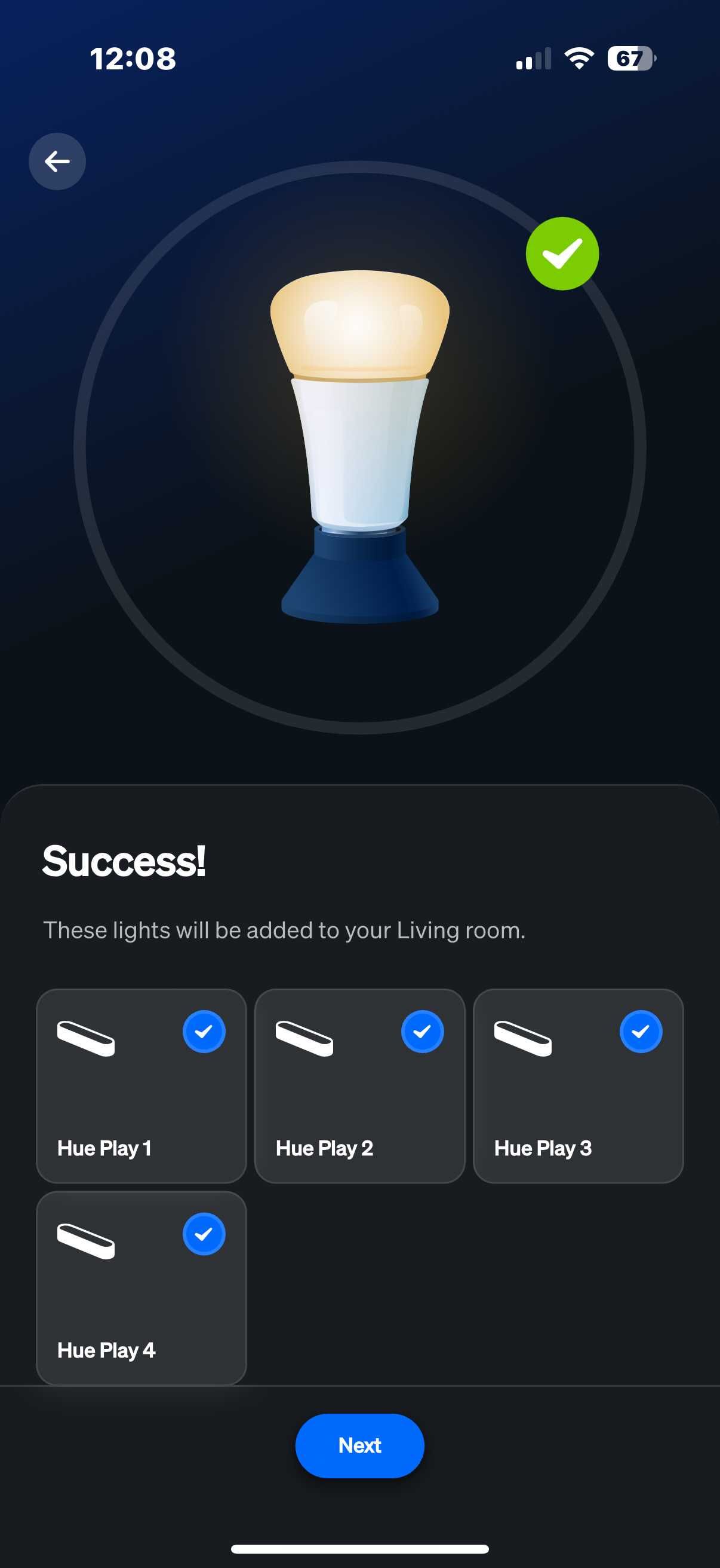 Philips HUE Sync + Hue Bridge + 4 Hue Play Lights