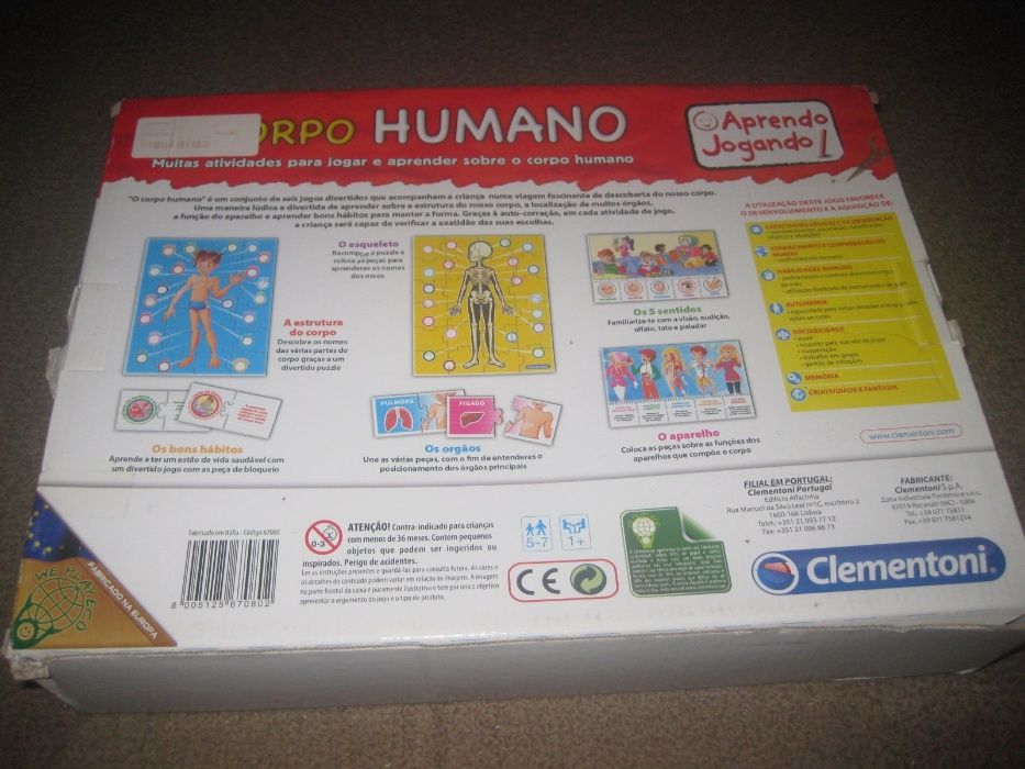 Jogo educativo “O Corpo Humano”
