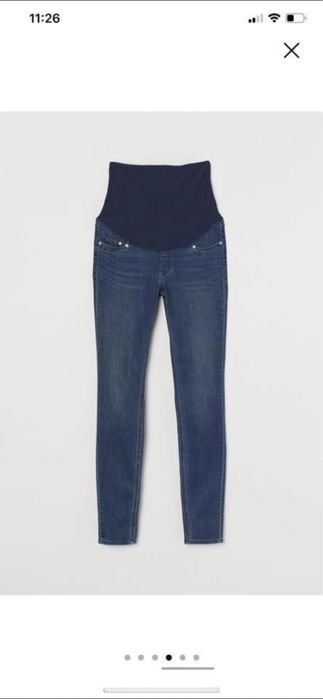 Spodnie ciążowe jeansy H&M Mama