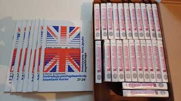 Intensywny kurs j.angielskiego na 24 kasetach
