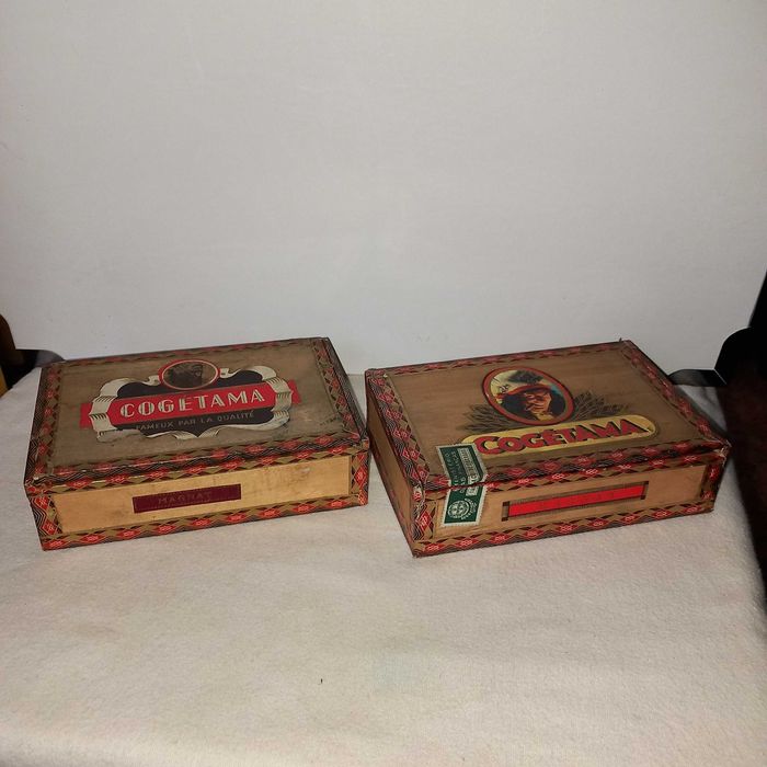 Caixas antigas de charutos