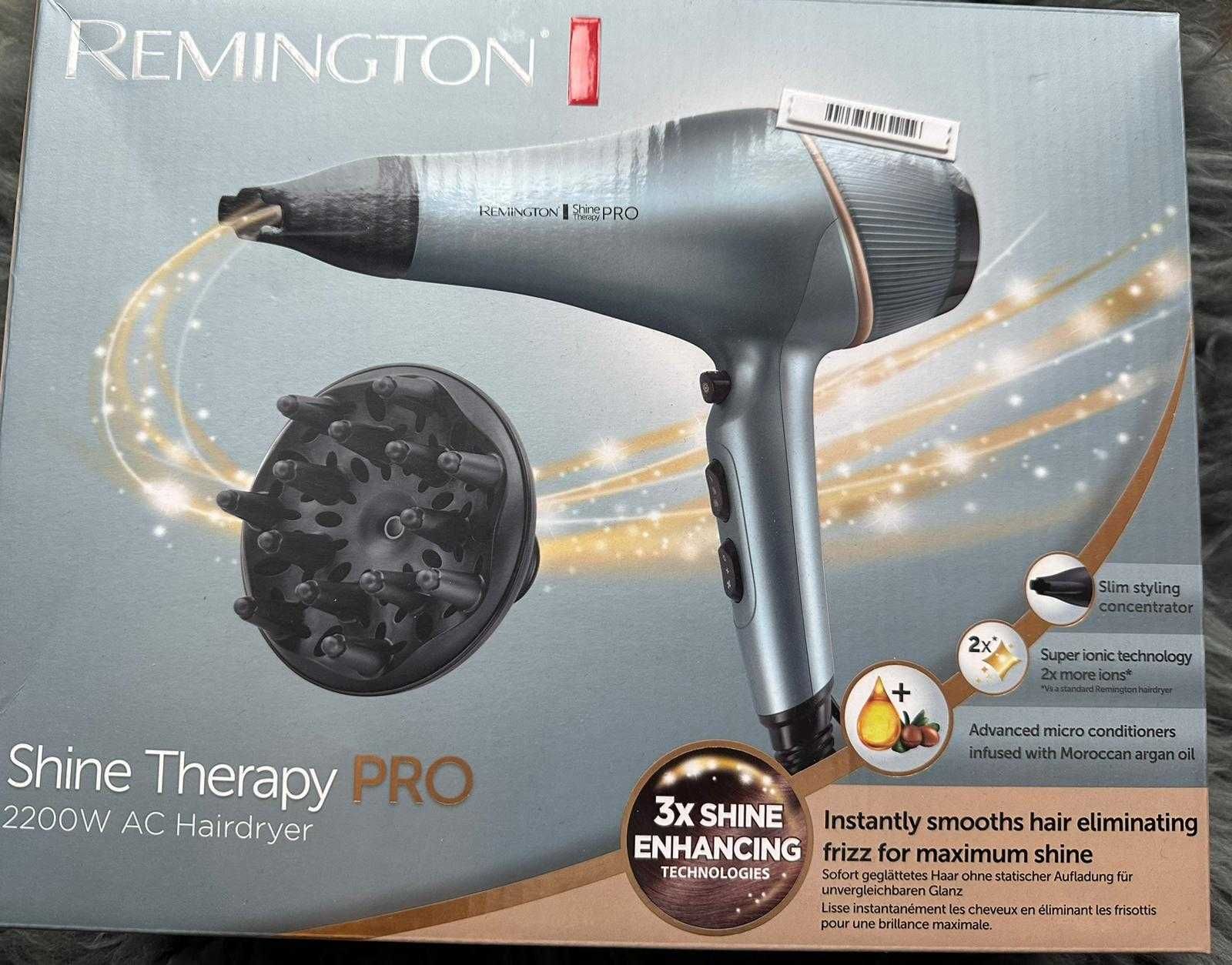 Nowa zapakowana suszarka Remington Shine Therapy Pro