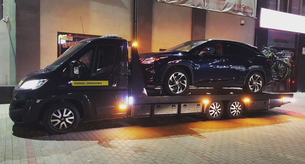 Autolaweta 6 miejsc Pomoc Drogowa  Rzeszów odpalanie pojazdów 12/24V