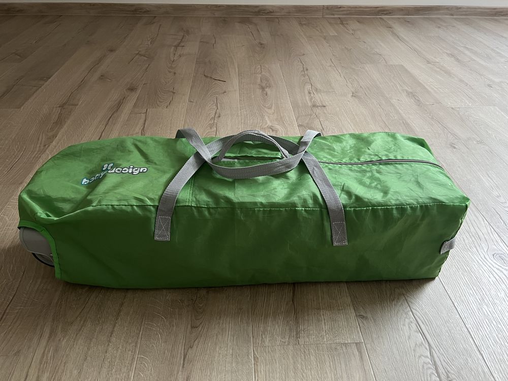 Łóżeczko turystyczne Baby Design zielone
