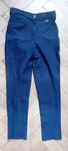 John McDougall  bryczesy junior size 8 - granatowe