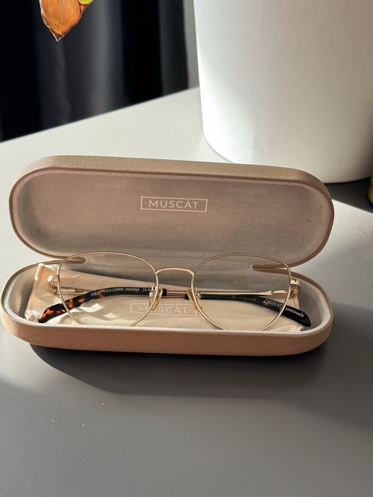 Okulary korekcyjne Muscat Sofia gold/dark havana