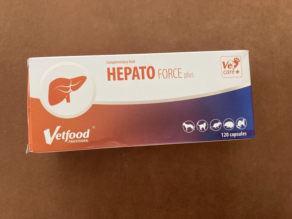 Hepatoforce plus probiotyk dla zwierząt domowych na wątrobę