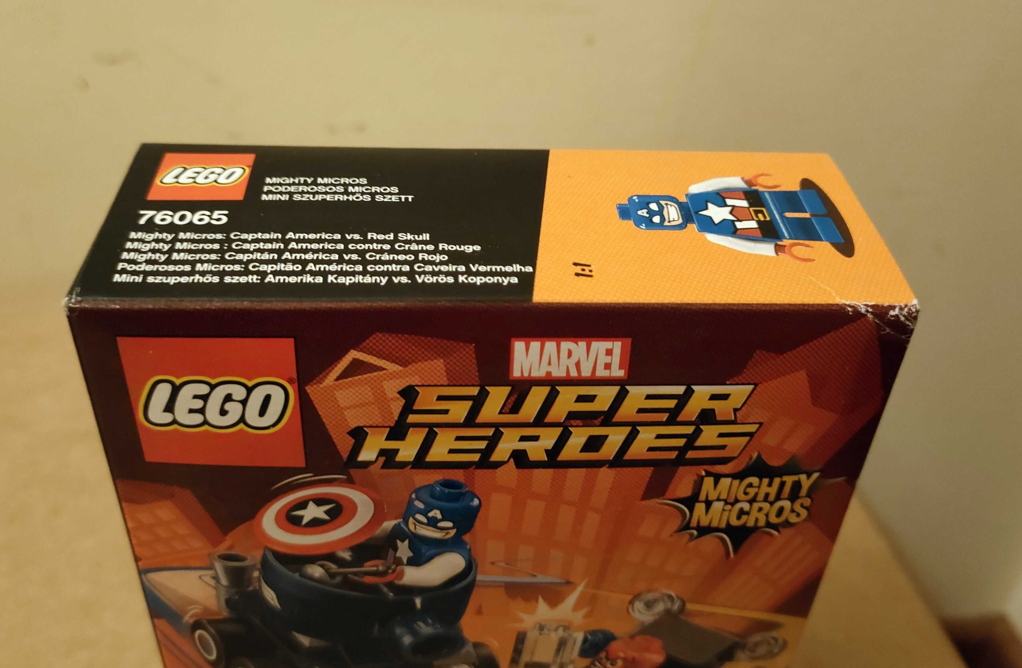 LEGO 76065 Marvel Super Heroes - Kapitan Ameryka kontra Red Skull