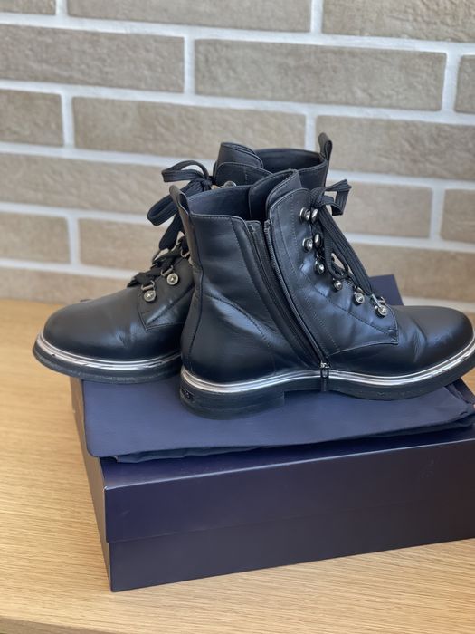 Зимние ботинки сапоги на меху le silla 37,5-38 оригинал Италия