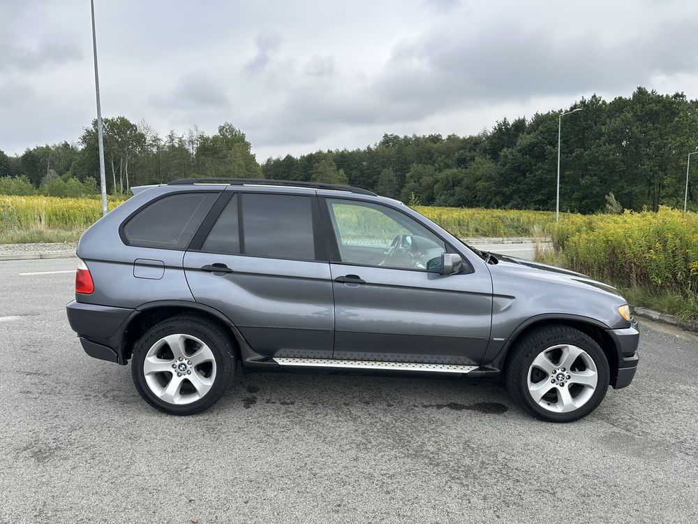 BMW X5 3.0d 184KM Duża Navi! Skóra! Szyber! Pakiet IS! Alu19! 4x4!