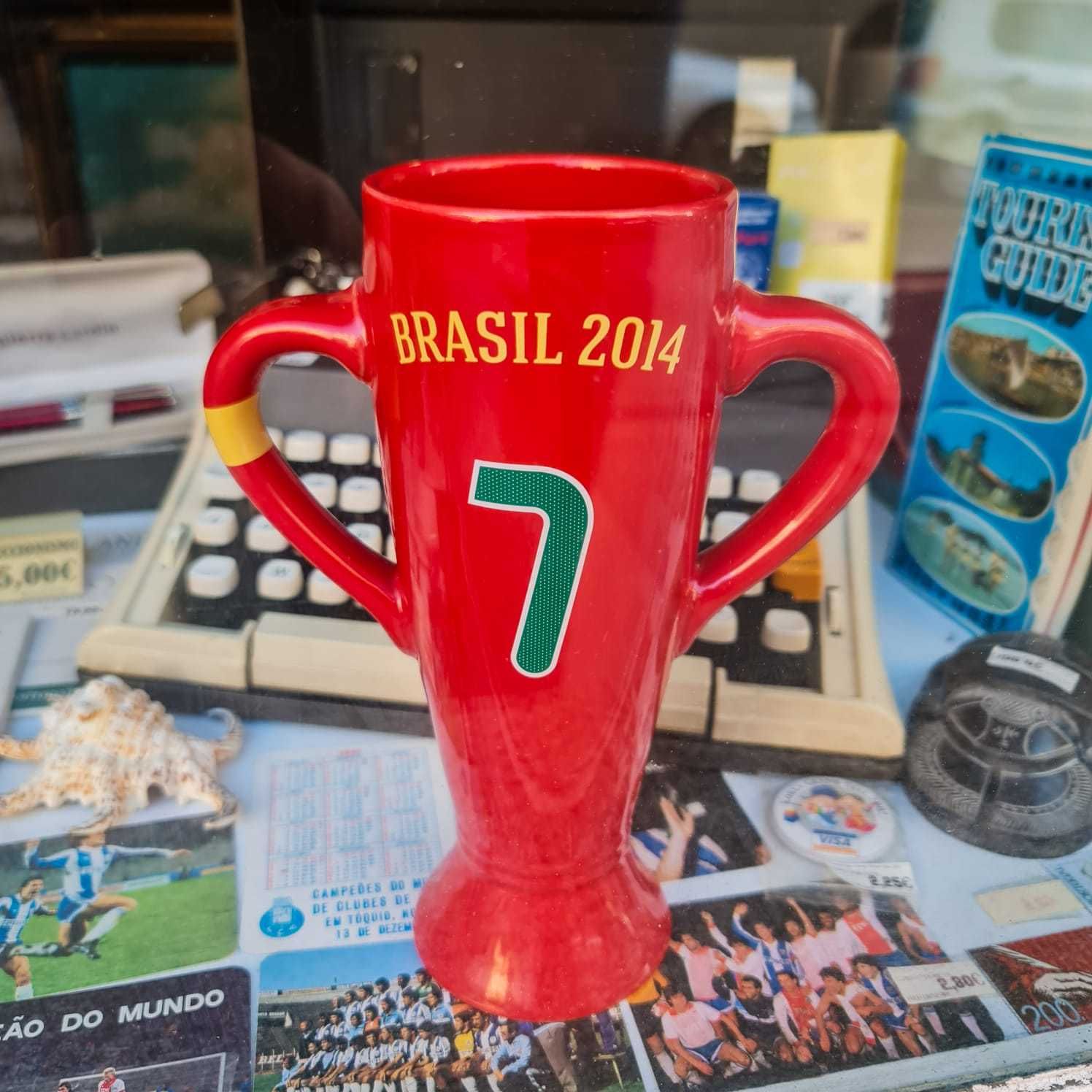 Taça/Copo Vianagrés - Edição Especial Brasil 2014 & Cristiano Ronaldo