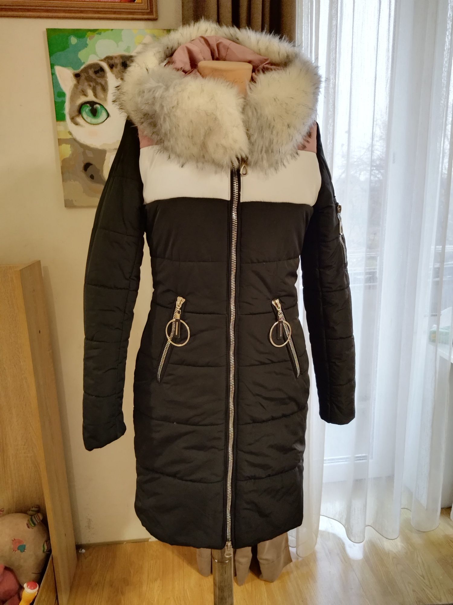 Пальто зимове , куртка, пуховик xs