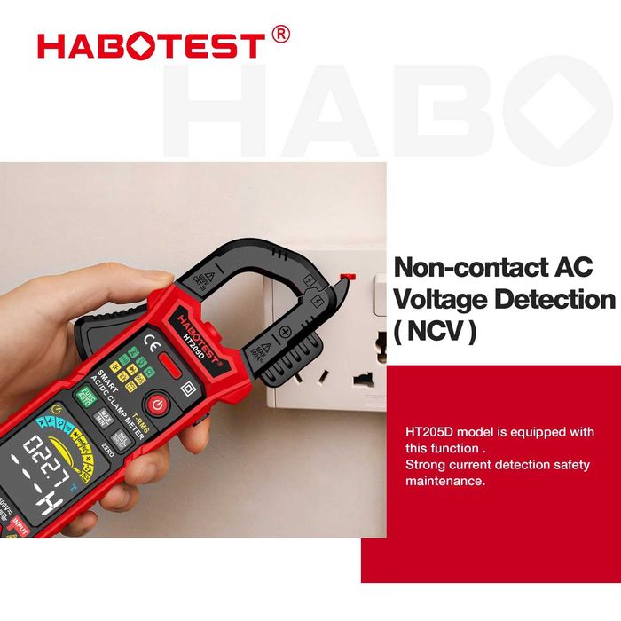 Тестер, токоизмерительные клещи HABOTEST HT205D