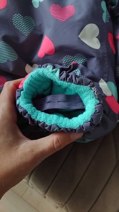 Kombinezon zimowy dla dziewczynki 86