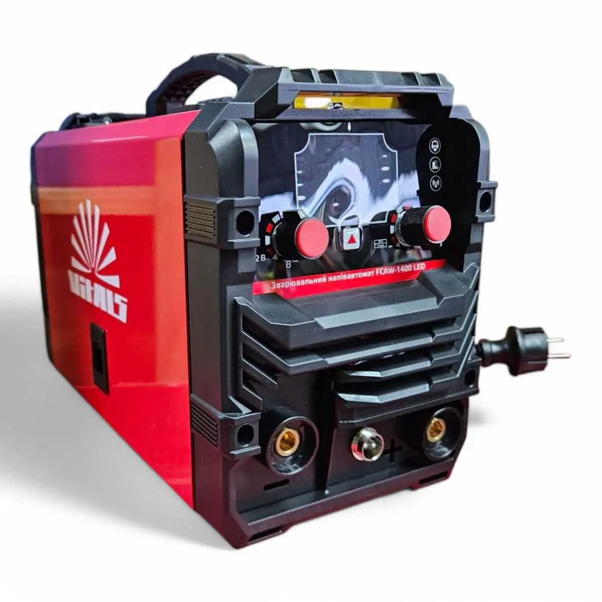 Сварочный полуавтомат с флюсом Vitals FCAW-1400 LED Латвия