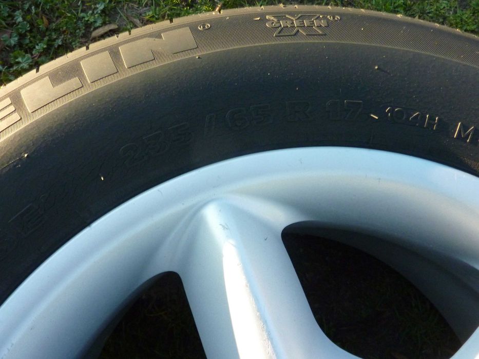 BMW X5 koło zapasowe 235/65 r17 aluminiowa felga michelin oryg opona