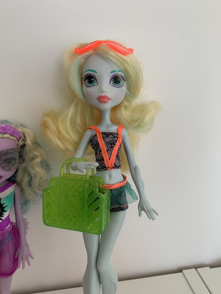 Monster High lalki Lagoona Blue i Kelpie Blue