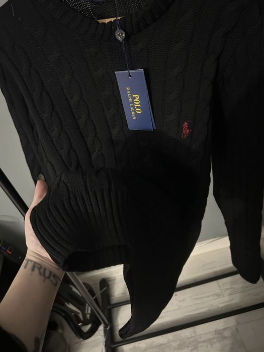Ralph Lauren sweter warkocz