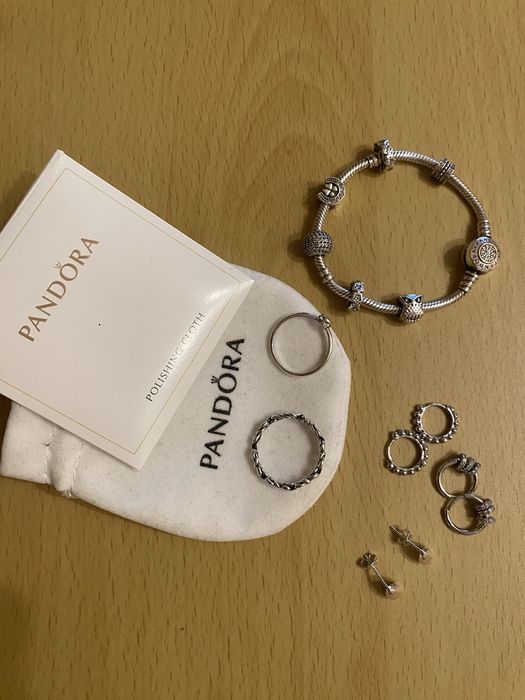 Шармы серебро для браслета Пандора