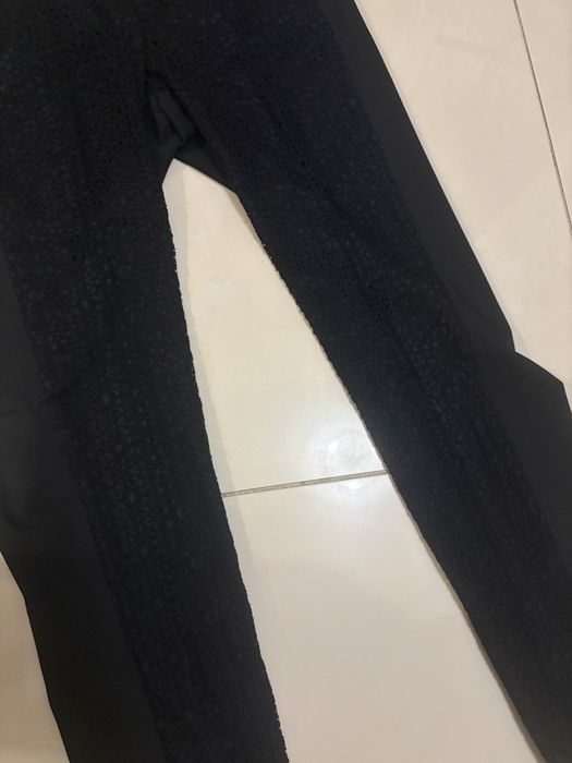 Oryginlane, nowe spodnie koronkowe Trussardi 36 okazja