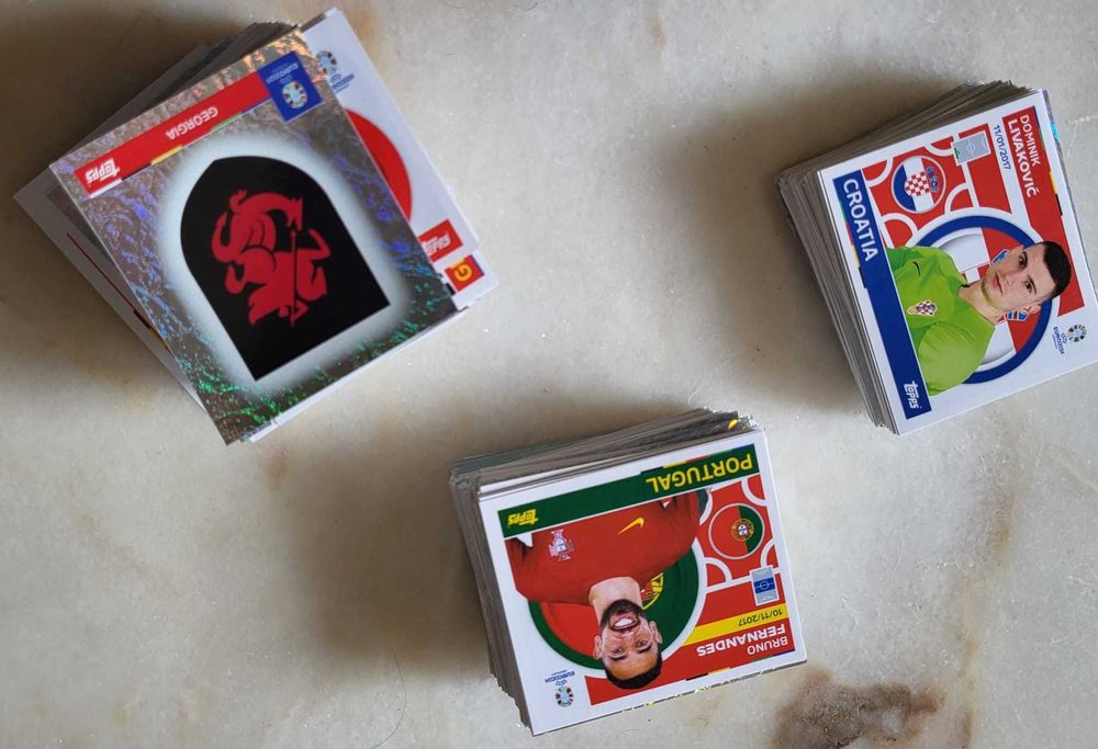Cromos EURO 2024 - 99% da coleção disponível!